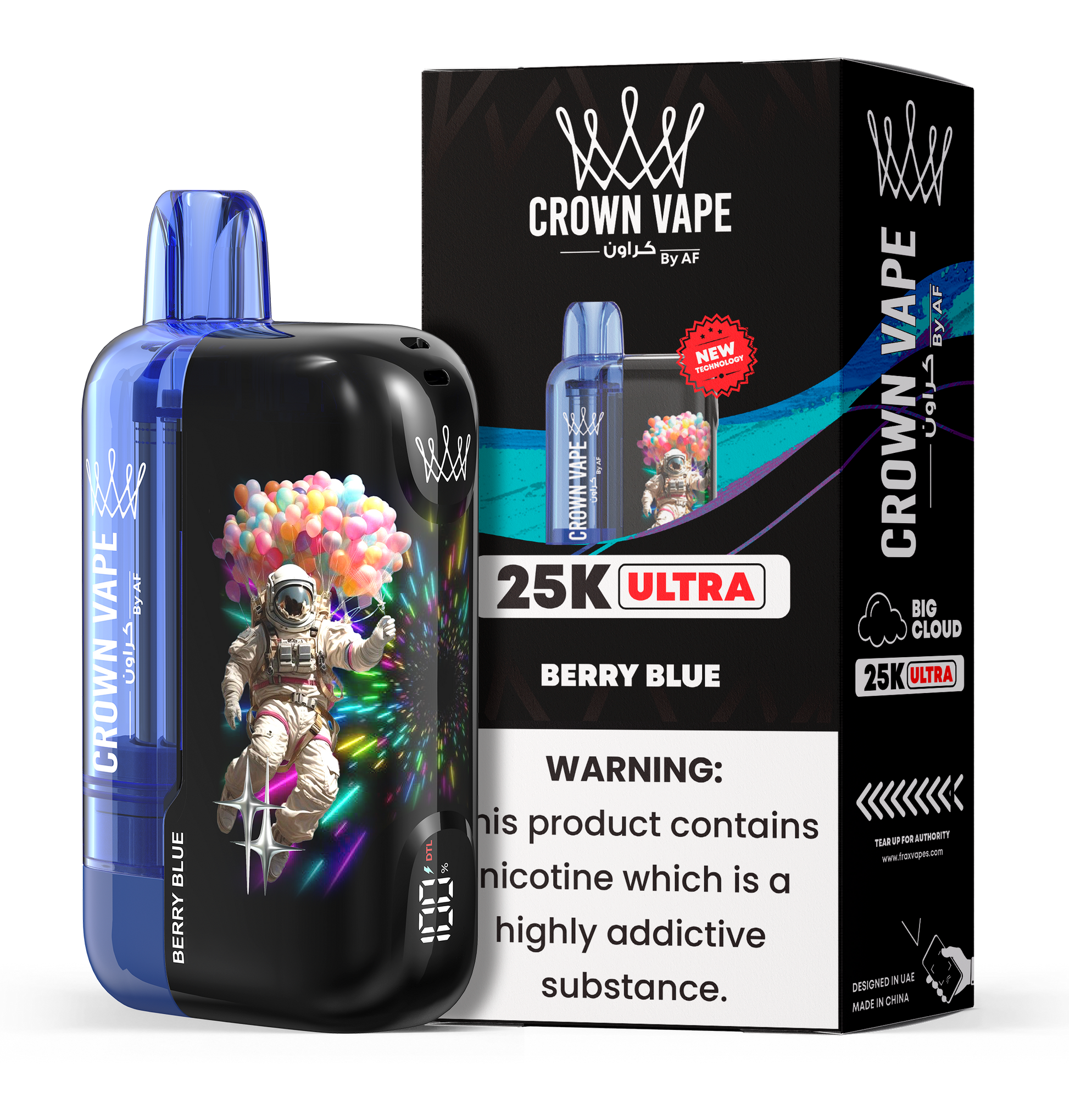 Al Fakher Crown Bar Ultra 25000 Puffs Disposable Vape Device