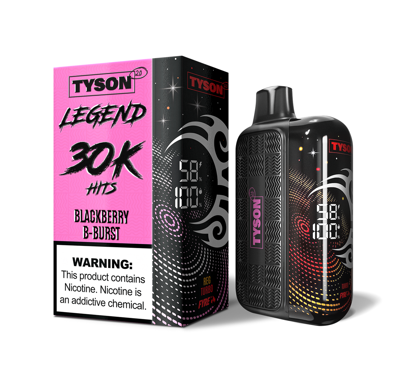 Tyson 2.0 Legend 30,000 Puffs Disposable Vape Device