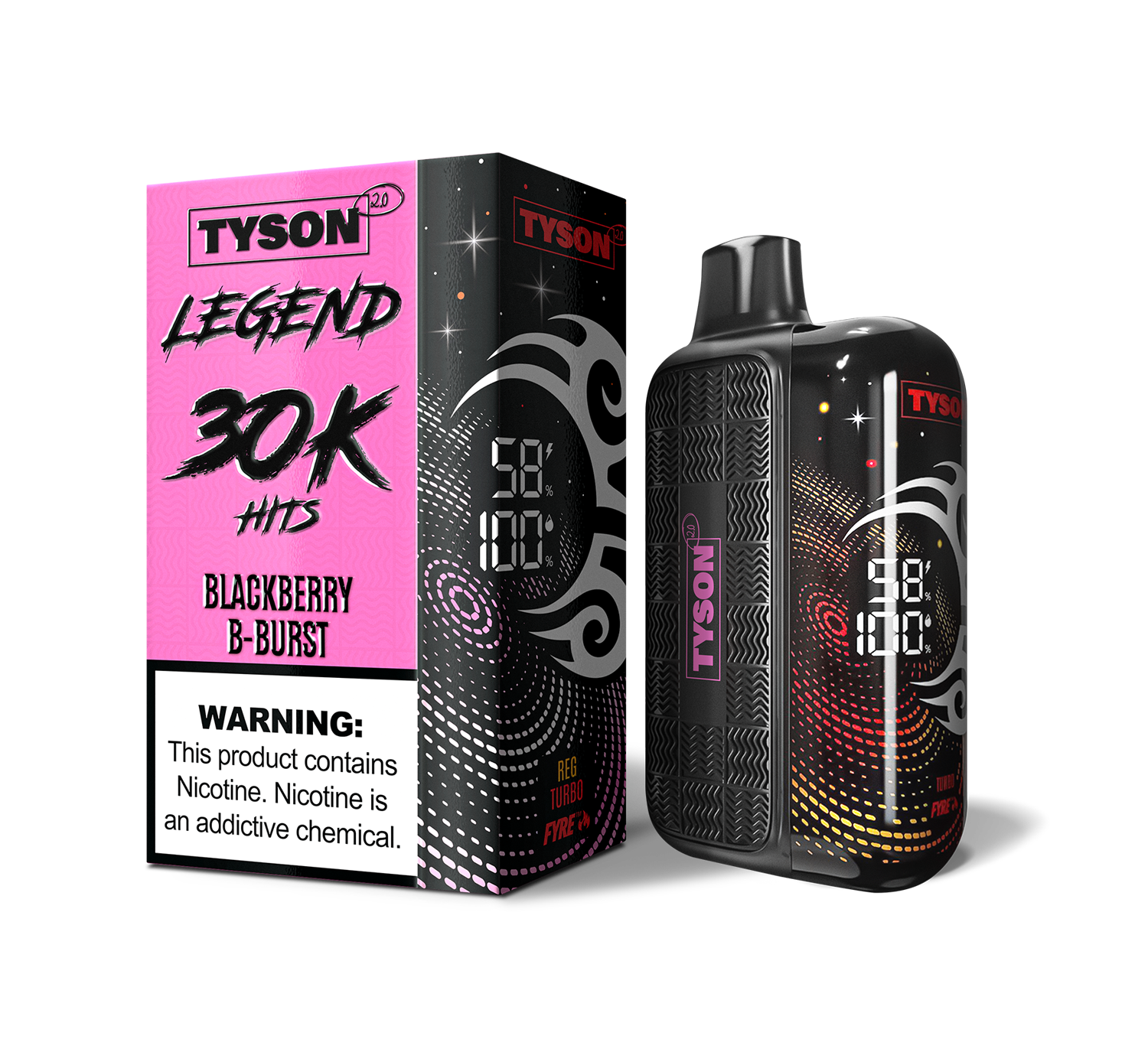 Tyson 2.0 Legend 30,000 Puffs Disposable Vape Device