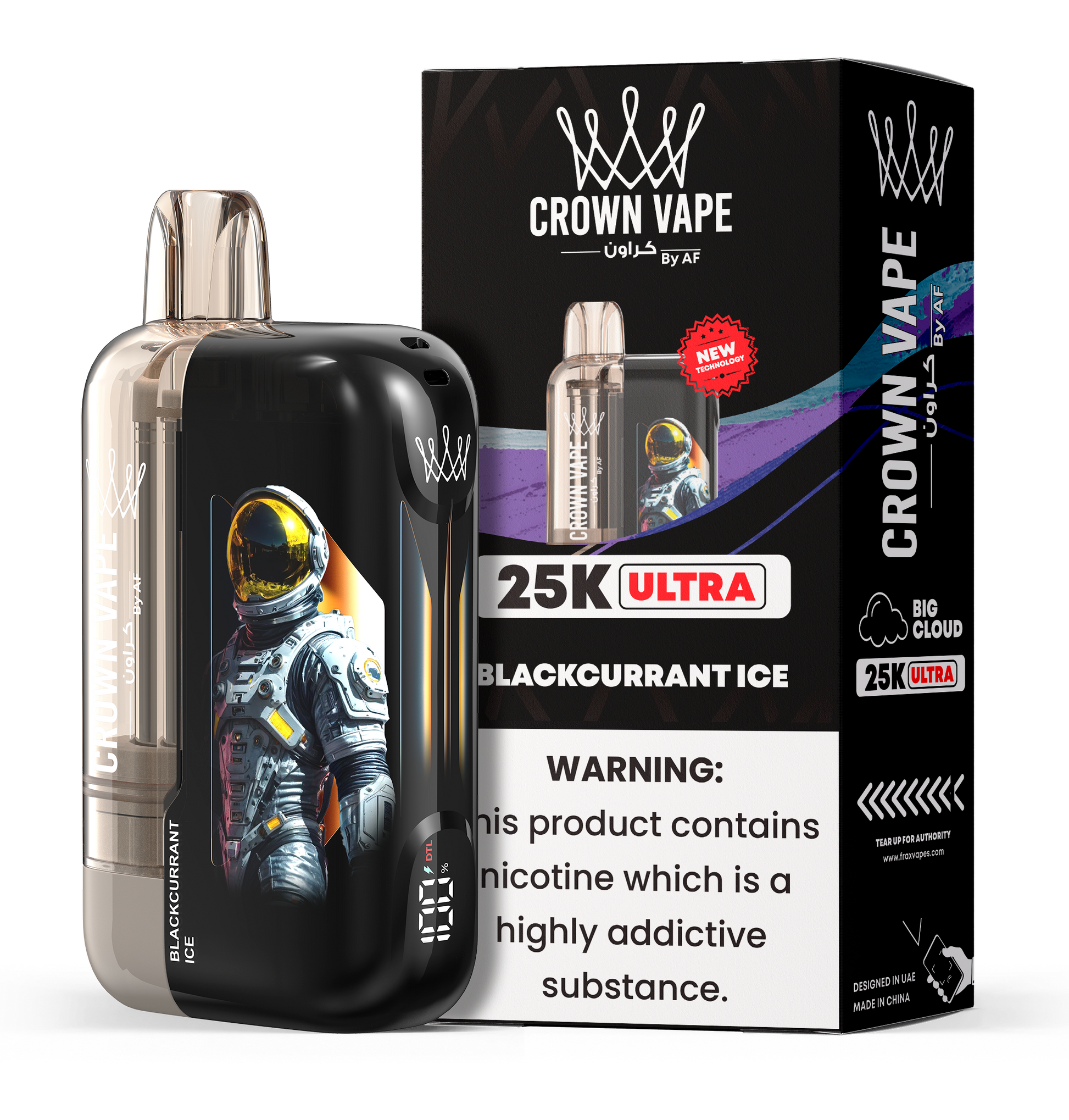 Al Fakher Crown Bar Ultra 25000 Puffs Disposable Vape Device
