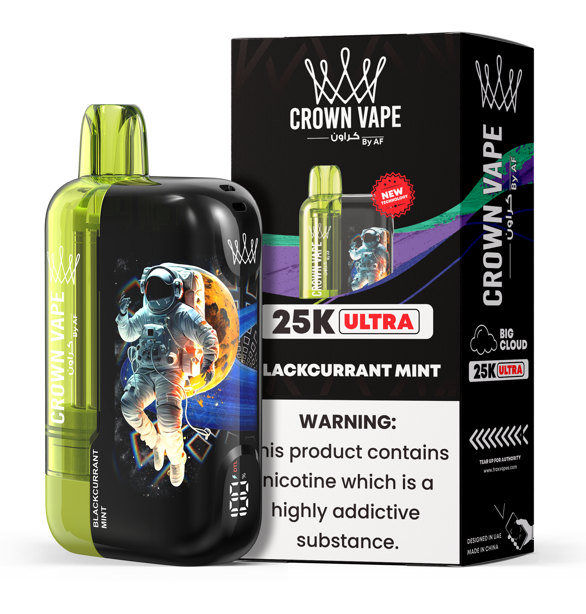 Al Fakher Crown Bar Ultra 25000 Puffs Disposable Vape Device