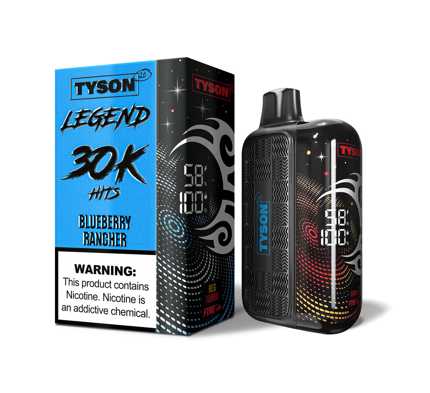 Tyson 2.0 Legend 30,000 Puffs Disposable Vape Device