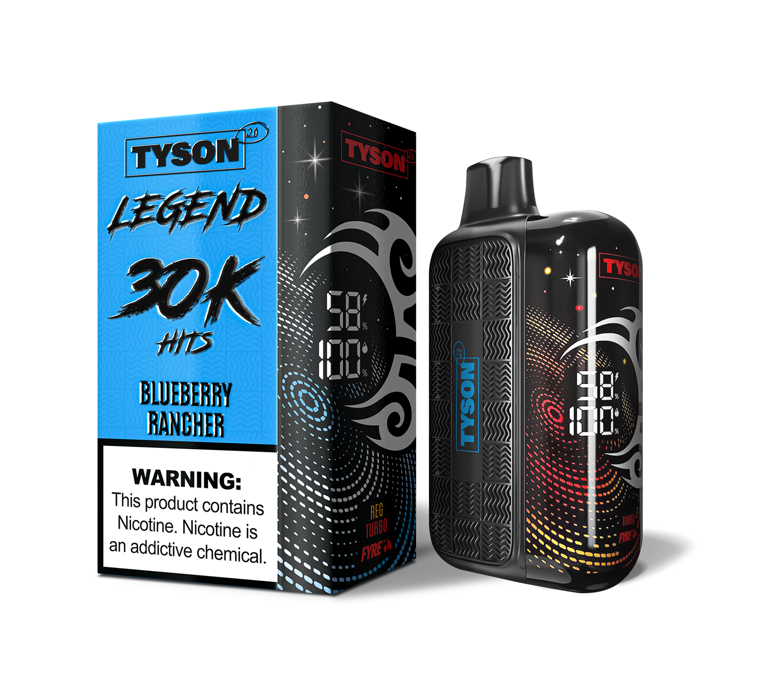 Tyson 2.0 Legend 30,000 Puffs Disposable Vape Device