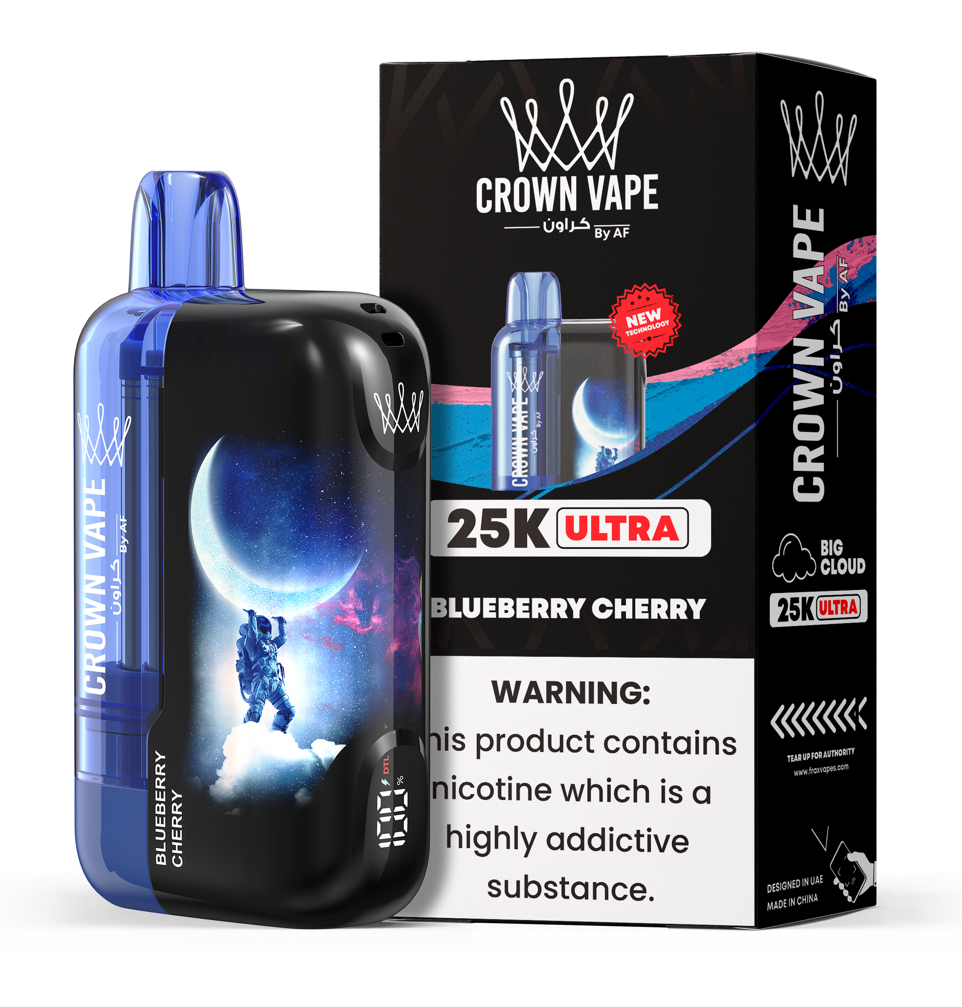 Al Fakher Crown Bar Ultra 25000 Puffs Disposable Vape Device