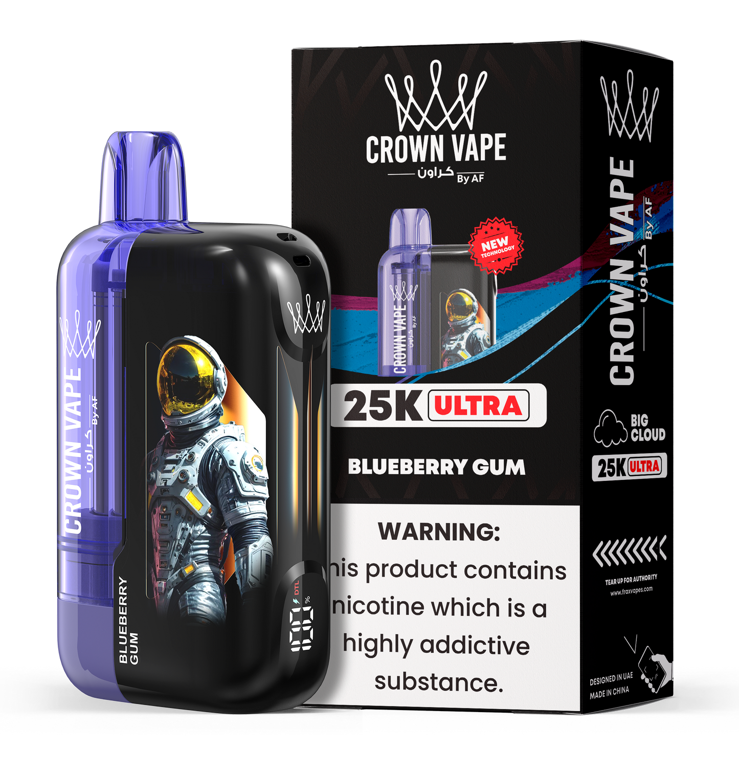 Al Fakher Crown Bar Ultra 25000 Puffs Disposable Vape Device