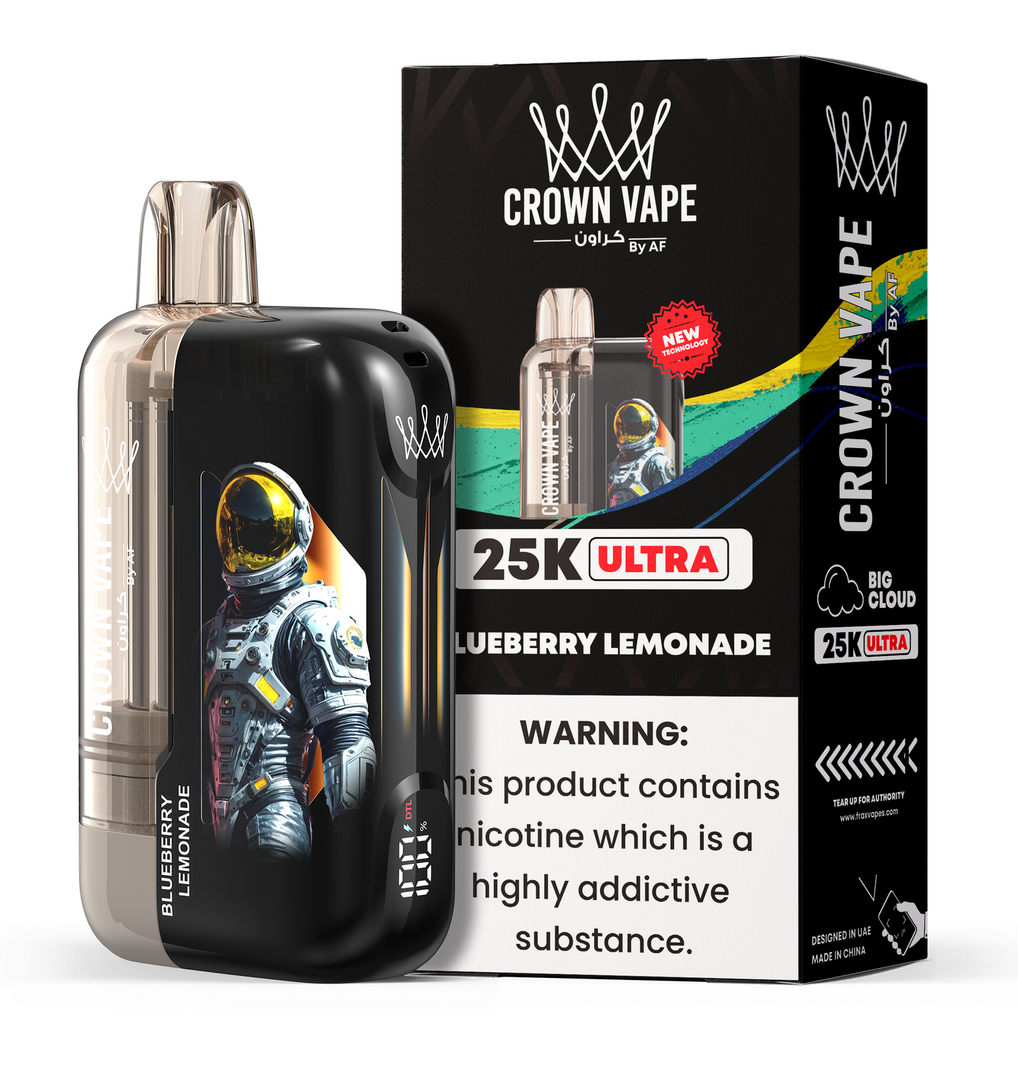 Al Fakher Crown Bar Ultra 25000 Puffs Disposable Vape Device