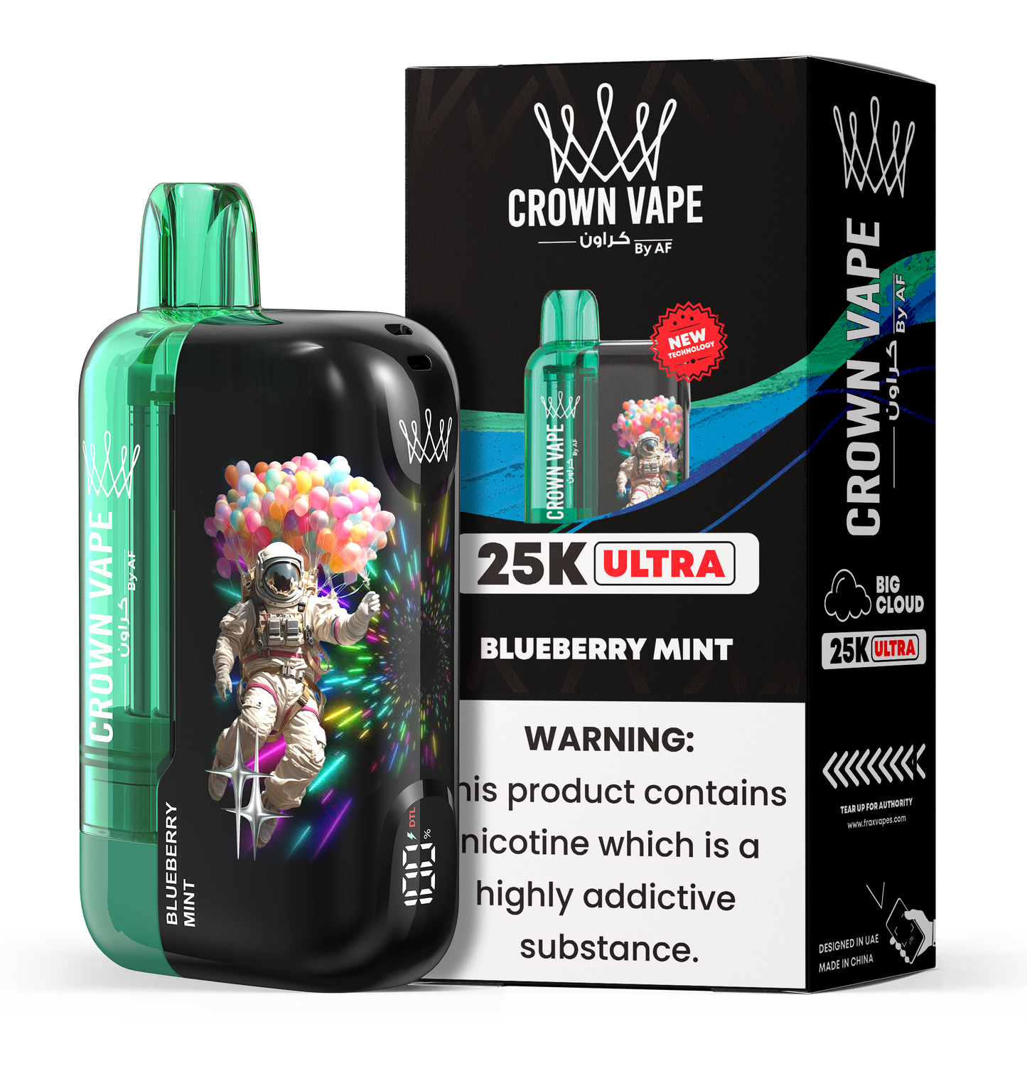 Al Fakher Crown Bar Ultra 25000 Puffs Disposable Vape Device