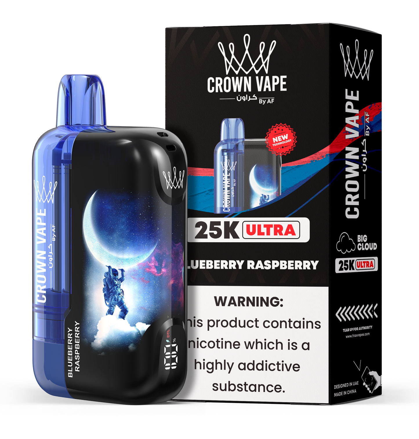Al Fakher Crown Bar Ultra 25000 Puffs Disposable Vape Device