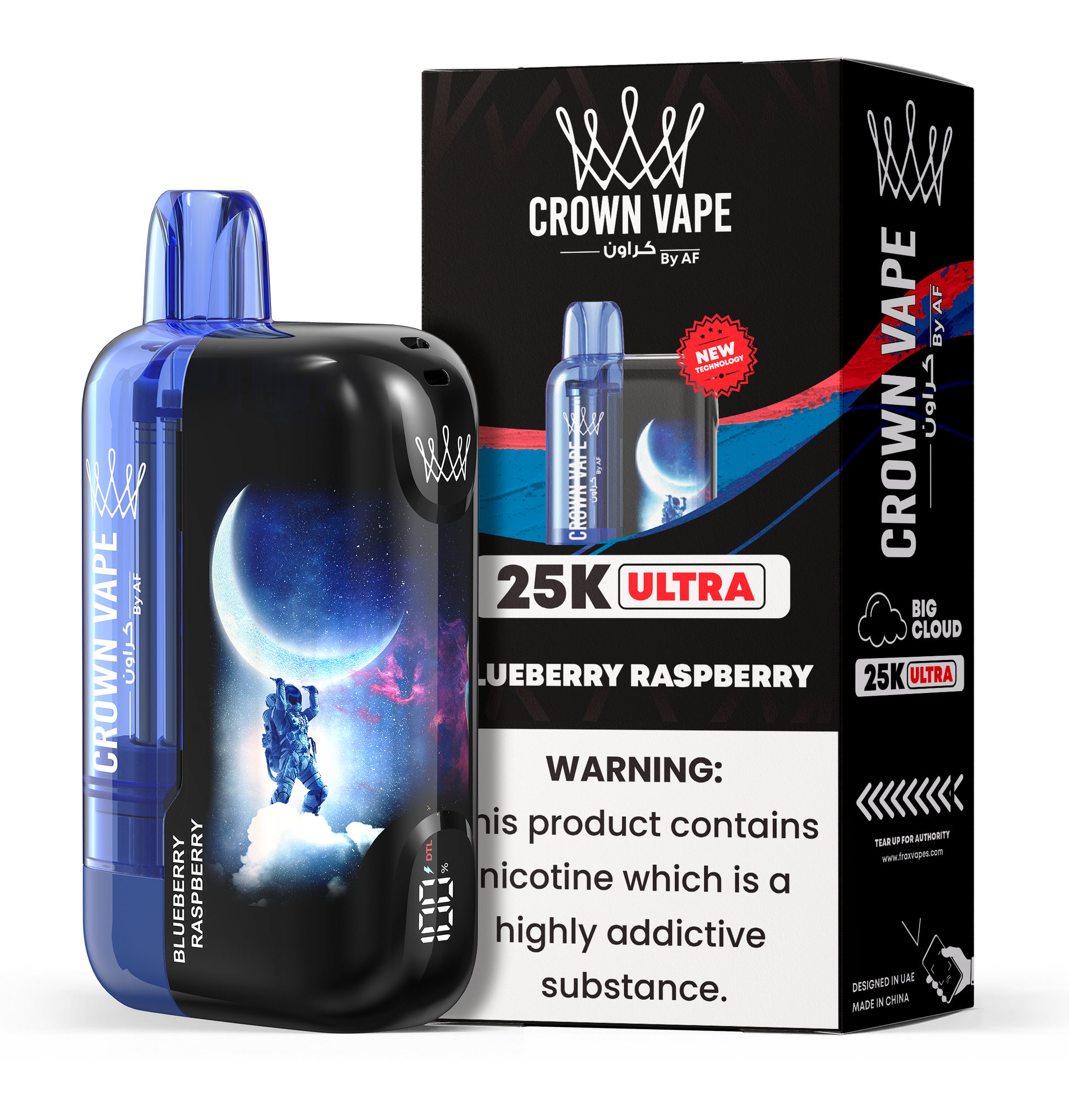 Al Fakher Crown Bar Ultra 25000 Puffs Disposable Vape Device