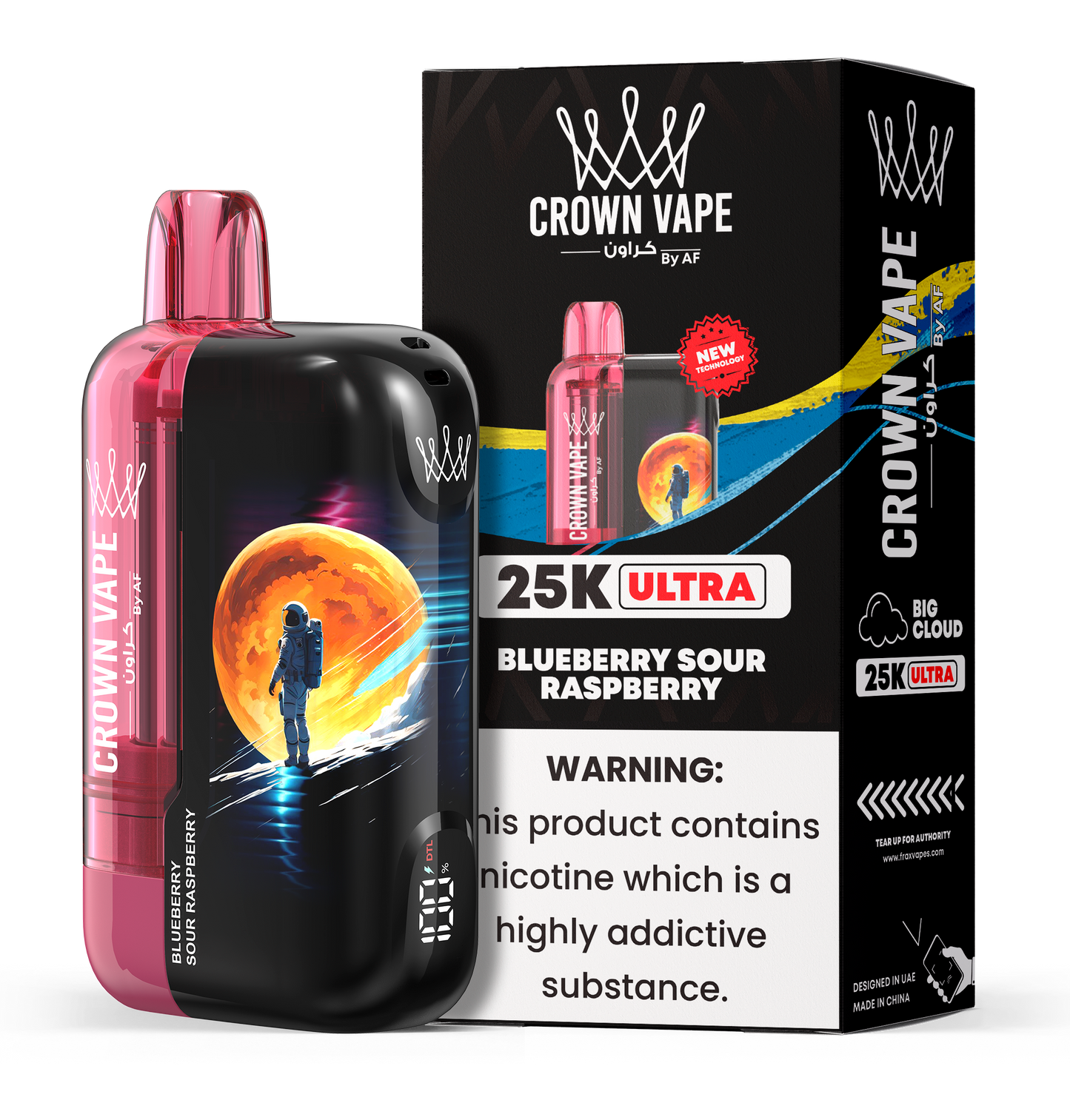 Al Fakher Crown Bar Ultra 25000 Puffs Disposable Vape Device