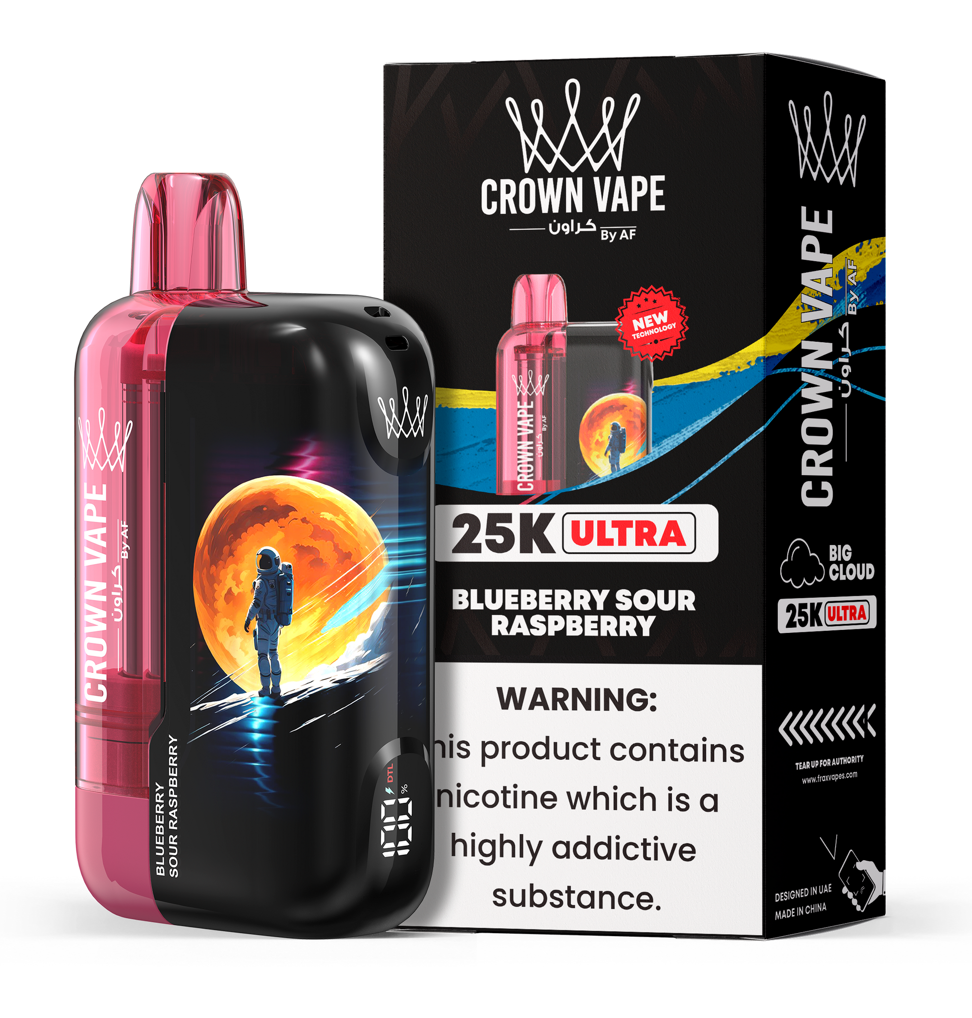 Al Fakher Crown Bar Ultra 25000 Puffs Disposable Vape Device