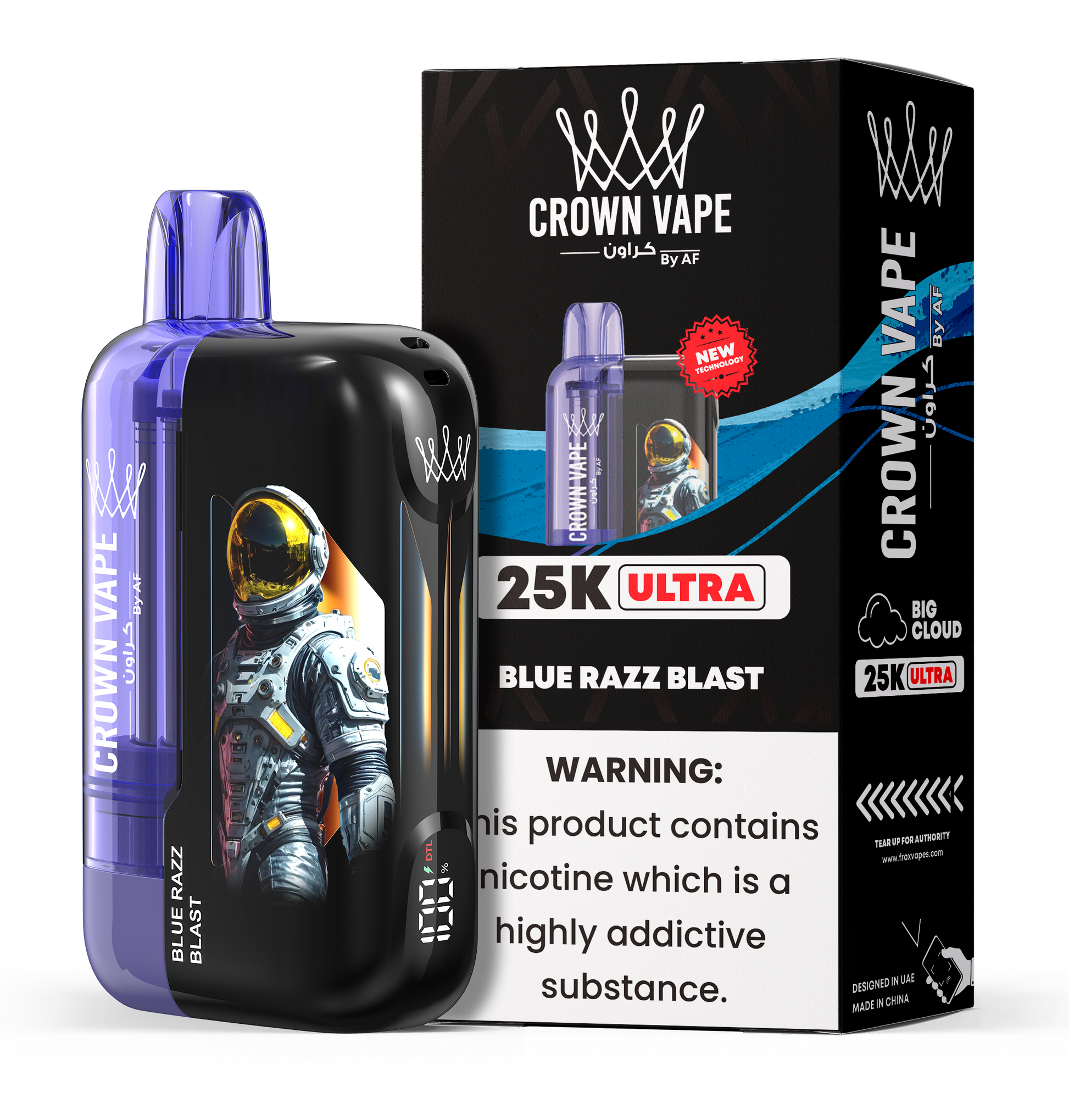 Al Fakher Crown Bar Ultra 25000 Puffs Disposable Vape Device