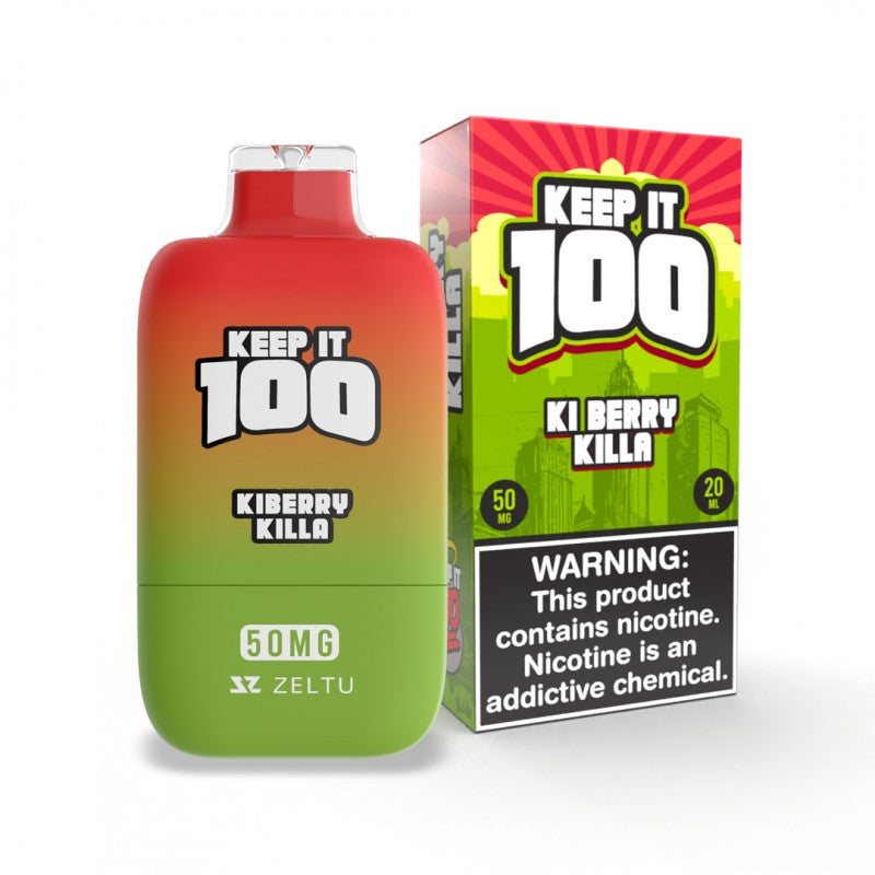 Keep It 100 20,000 Puffs Disposable Vape Device