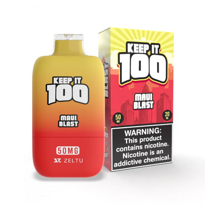 Keep It 100 20,000 Puffs Disposable Vape Device