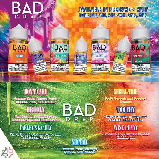 Bad Drip Labs Don't Care Salt Nicotine 30mL