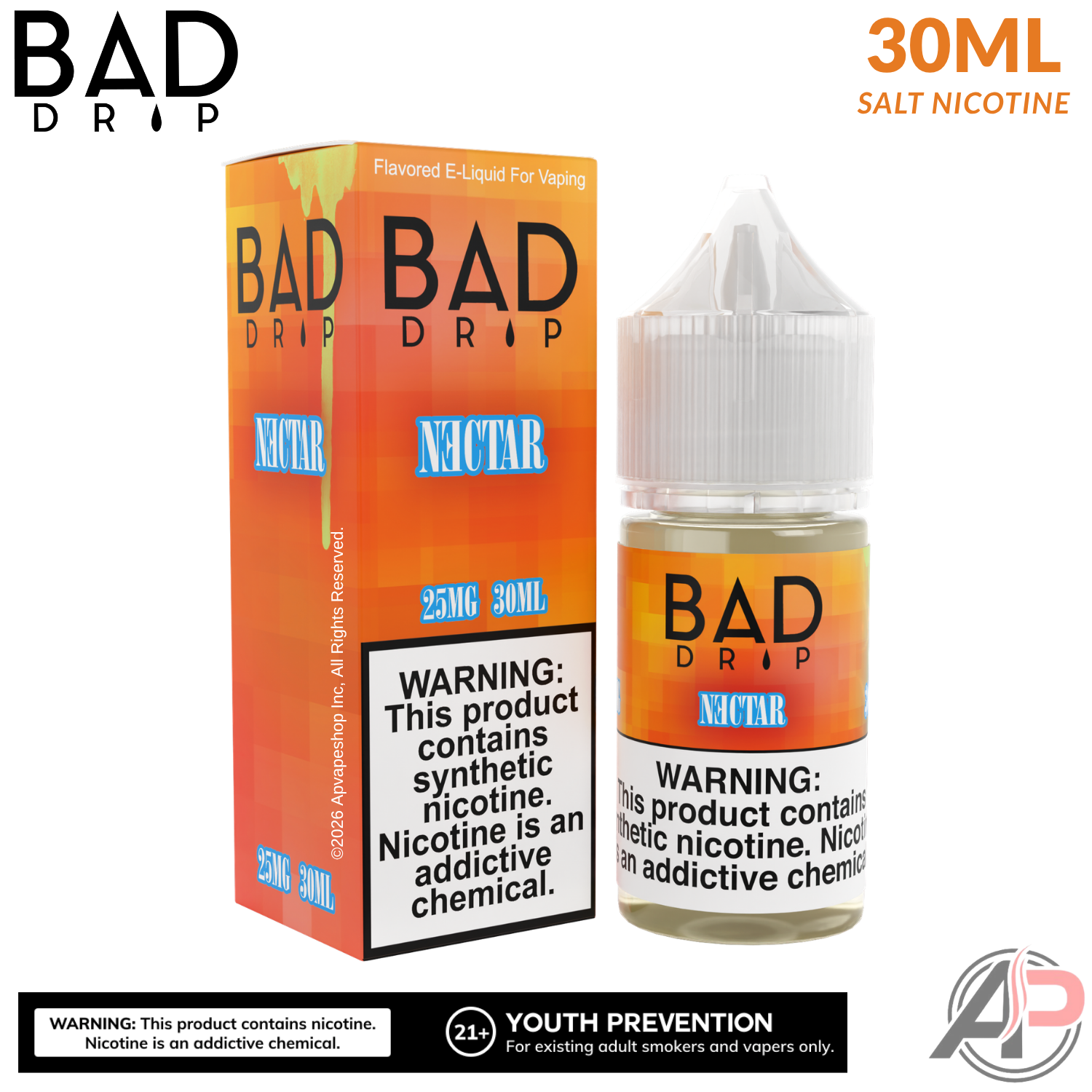 Bad Drip Labs Nectar Salt Nicotine 30mL