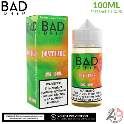 Bad Drip Labs Don't Care E-Liquid 100mL
