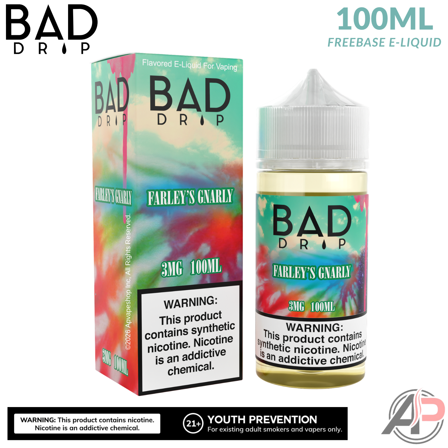 Bad Drip Labs Farley’s Gnarly E-Liquid 100mL
