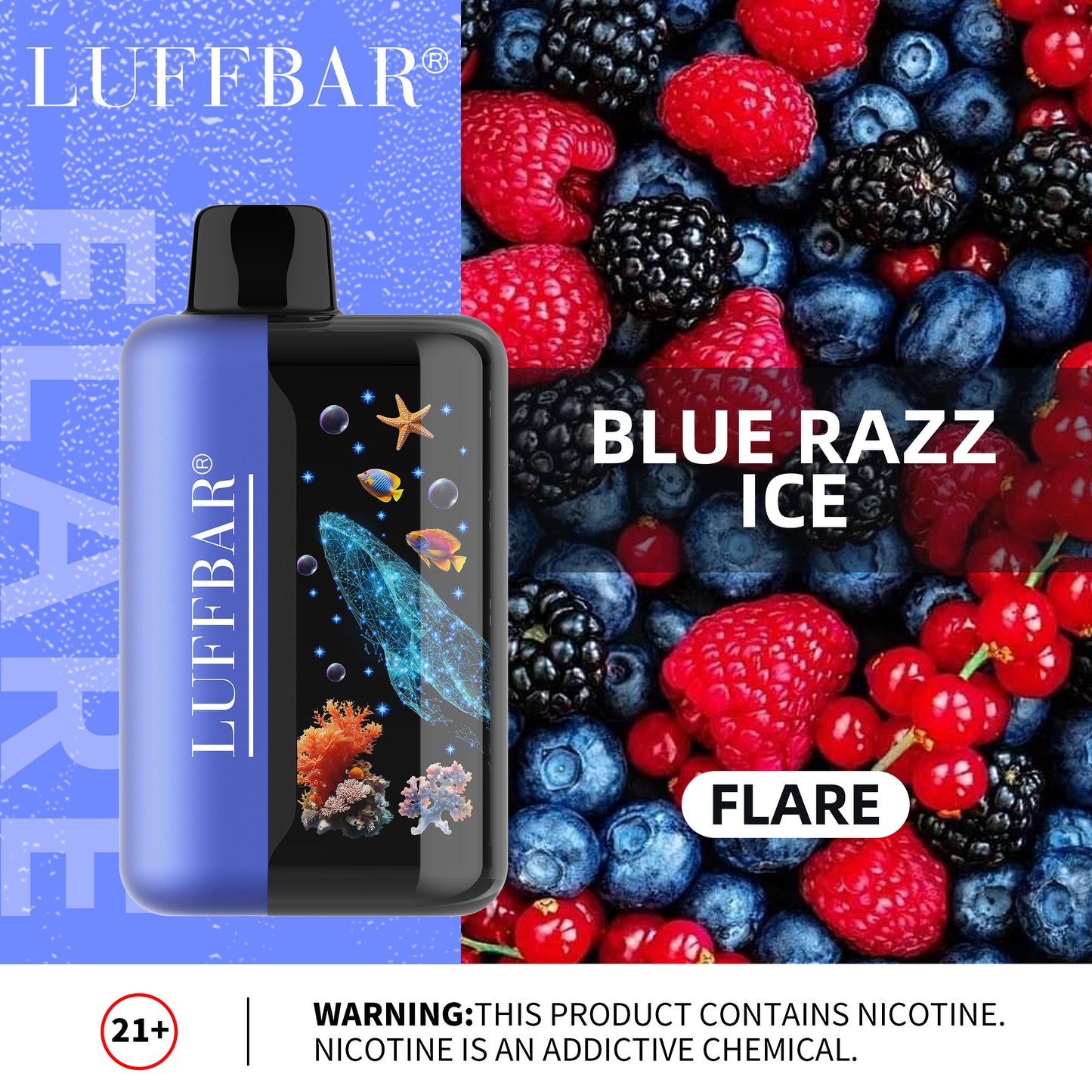 Luffbar Flare 40000 Puffs Disposable Vape Device