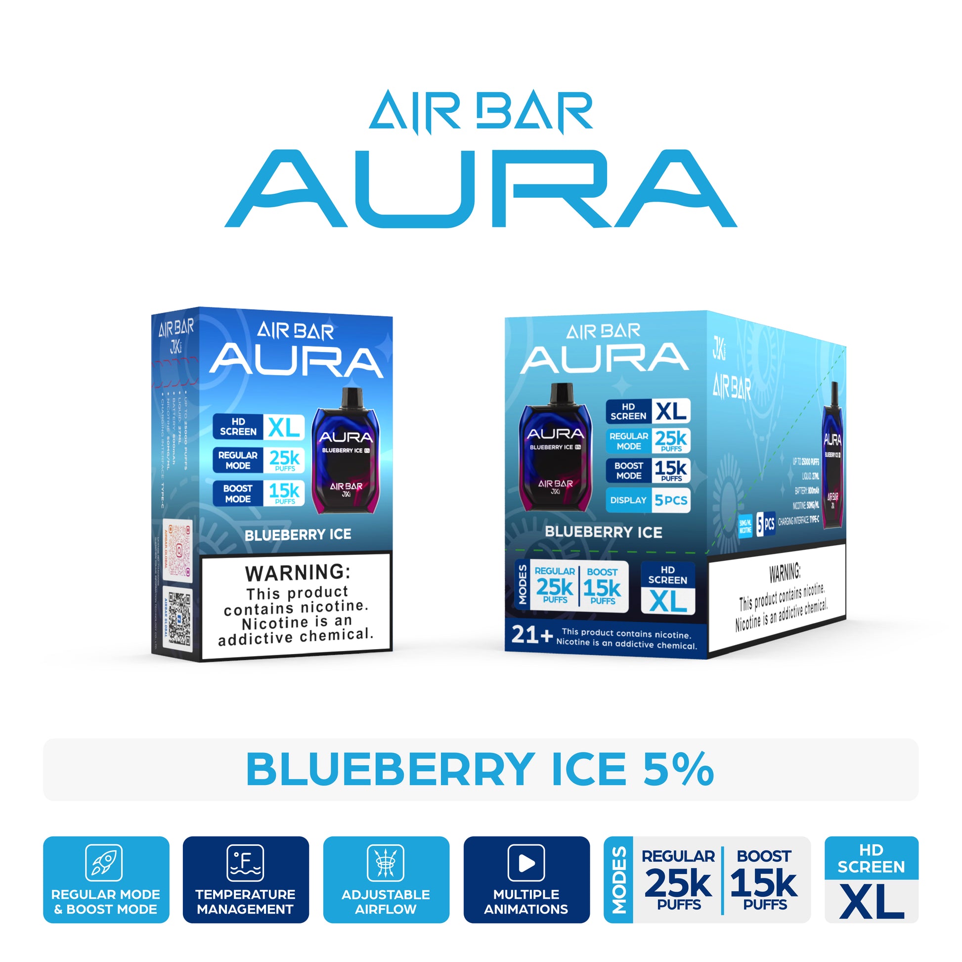 Air Bar Aura 25000 Puffs Disposable Vape Device Apvs Air Bar Aura 25000 Puffs Disposable Vape Device Apvs