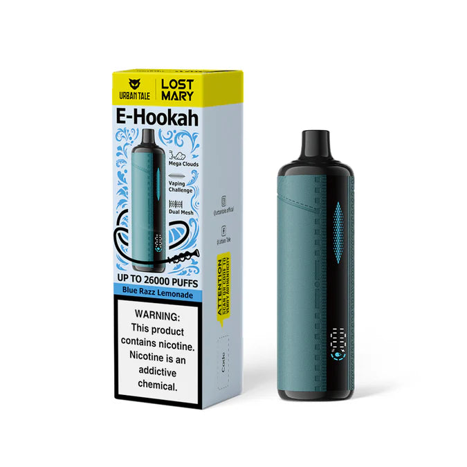 Lost Mary Urban Tale E-Hookah 26000 Puffs Disposable Vape Device