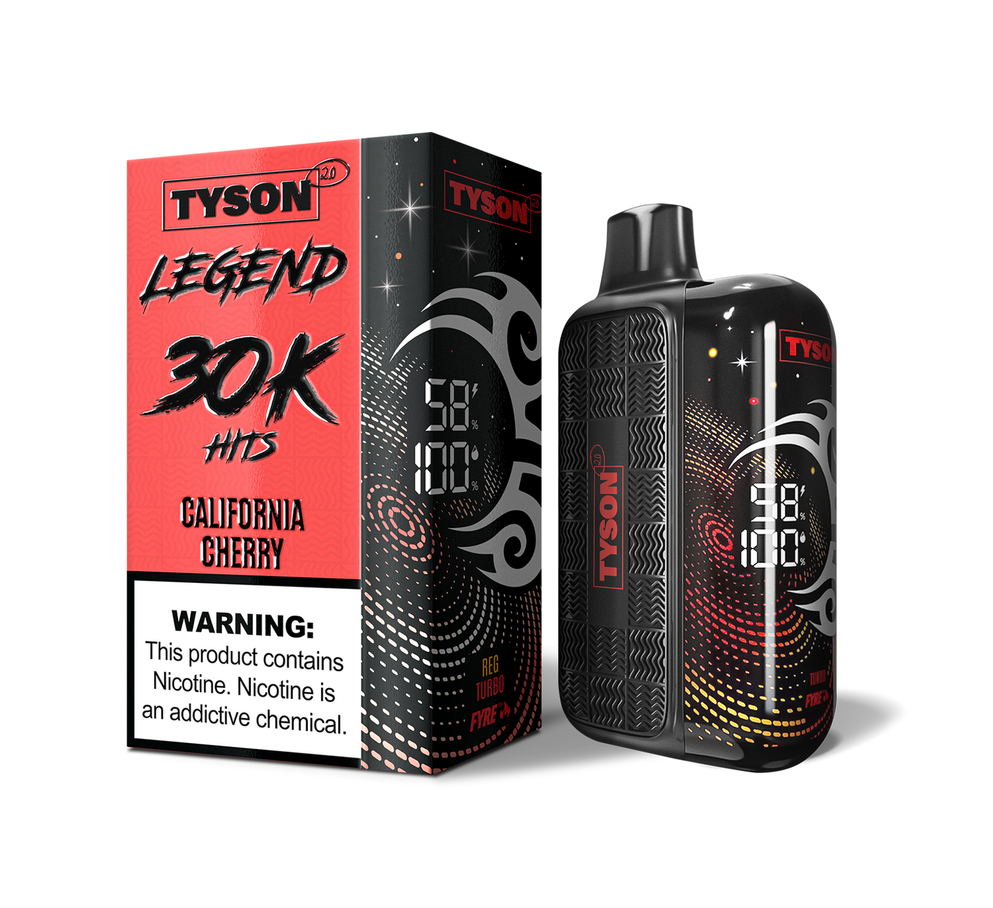 Tyson 2.0 Legend 30,000 Puffs Disposable Vape Device