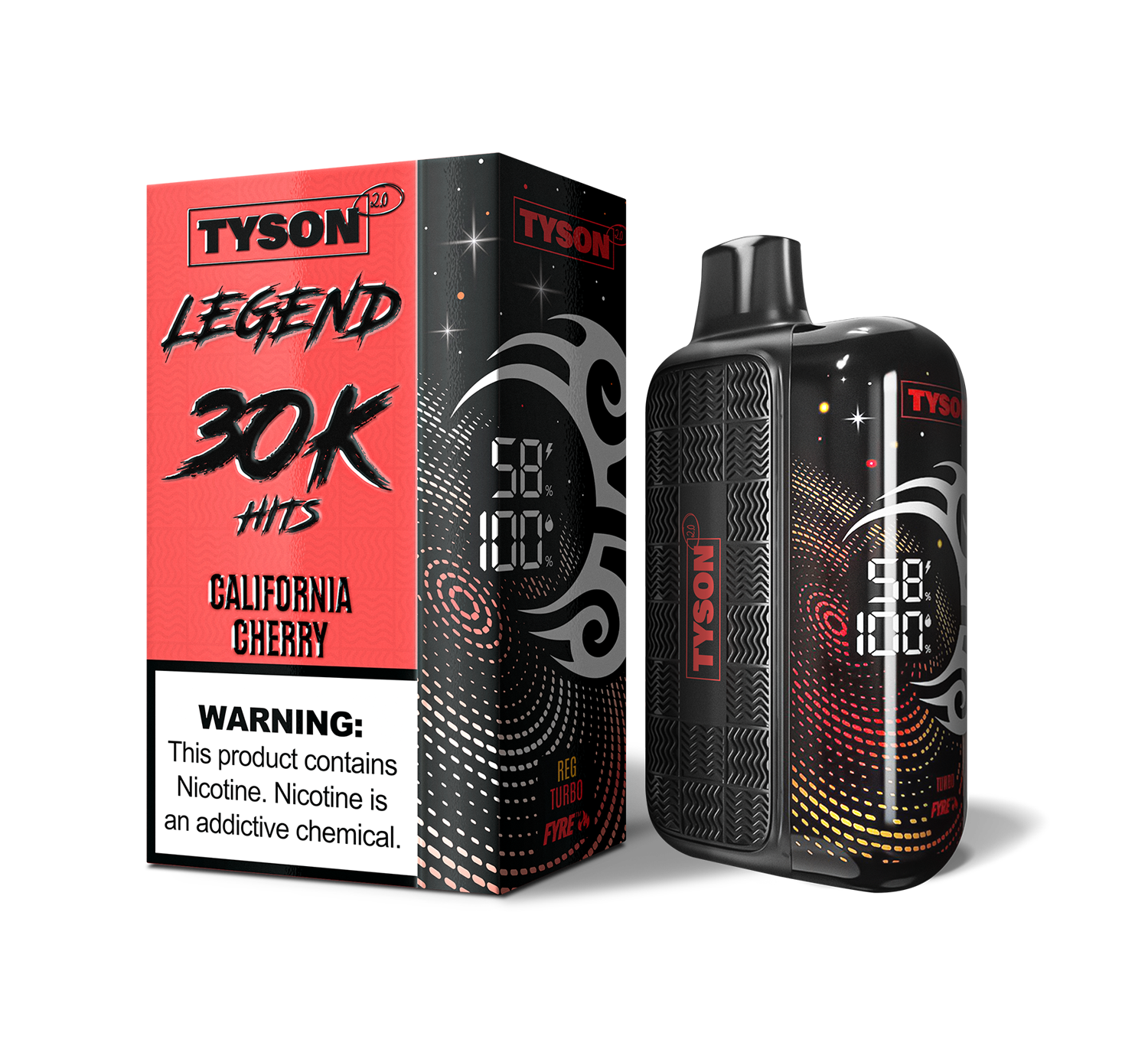 Tyson 2.0 Legend 30,000 Puffs Disposable Vape Device