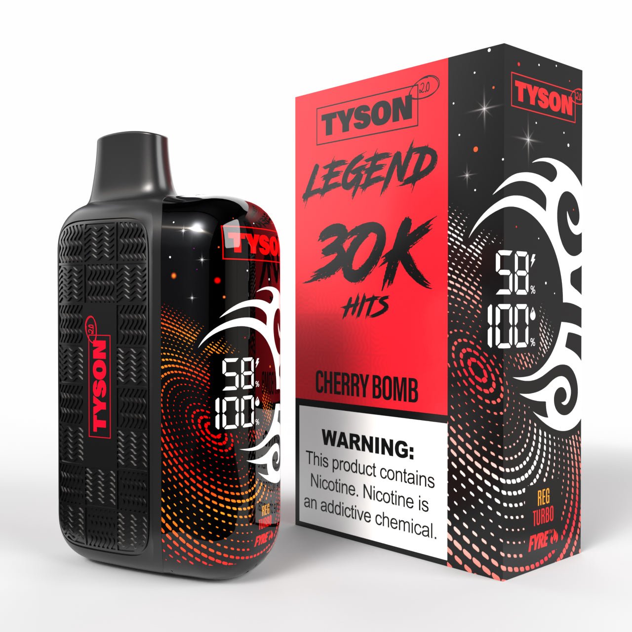Tyson 2.0 Legend 30,000 Puffs Disposable Vape Device