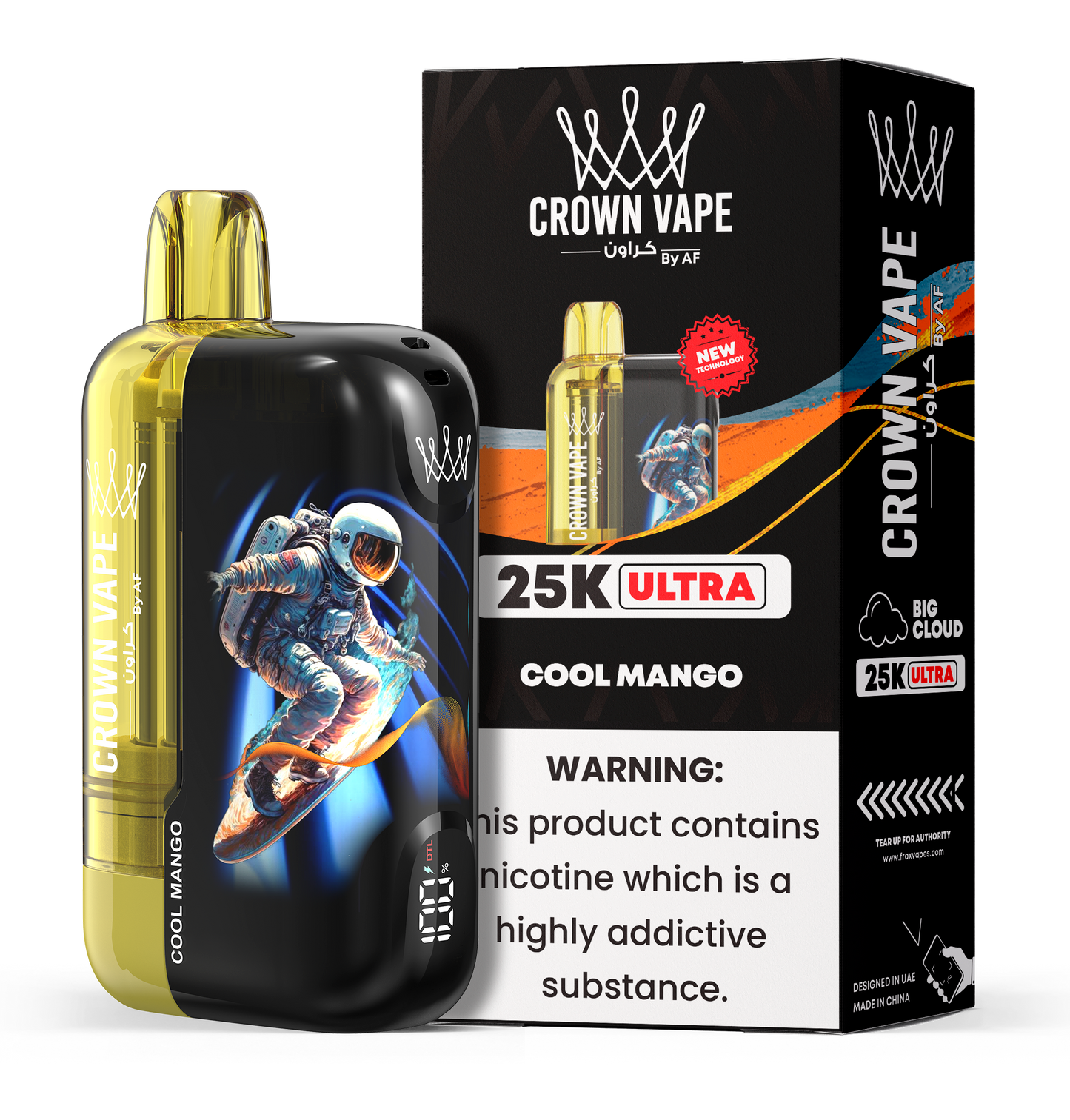 Al Fakher Crown Bar Ultra 25000 Puffs Disposable Vape Device
