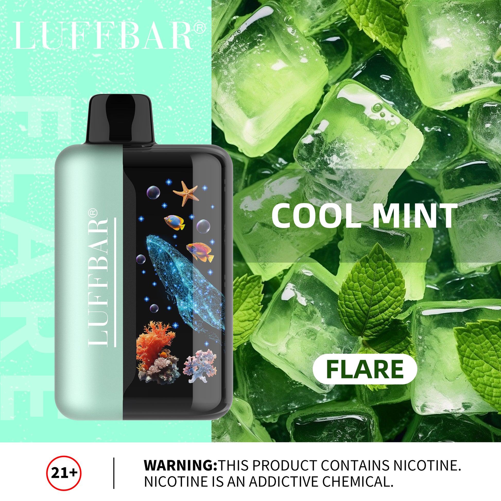 Luffbar Flare 40000 Puffs Disposable Vape Device