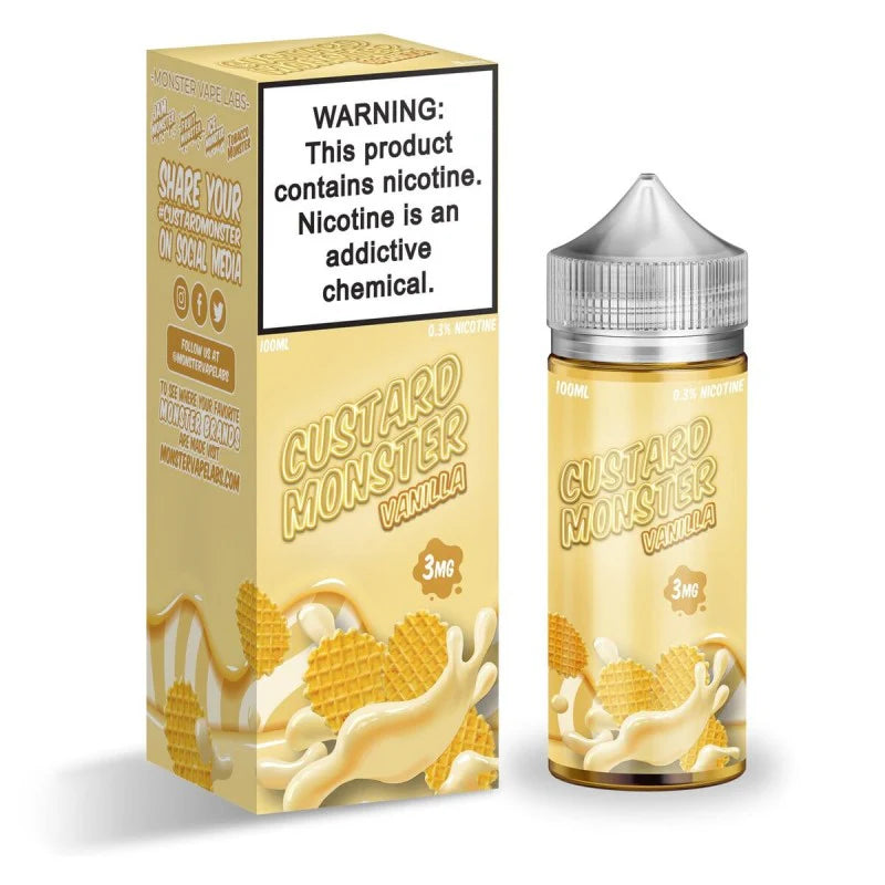 Vanilla Vape Juice By Monster Vape Labs 100mL