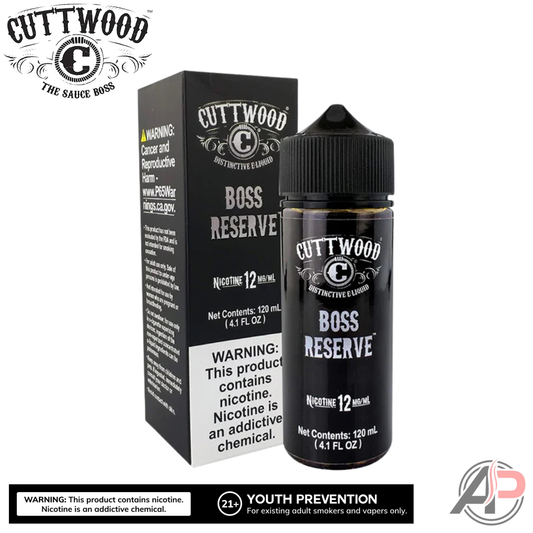 Cuttwood Boss Reserve E-Liquid 120mL