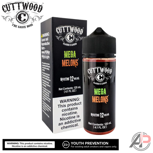 Cuttwood Mega Melons E-Liquid 120mL