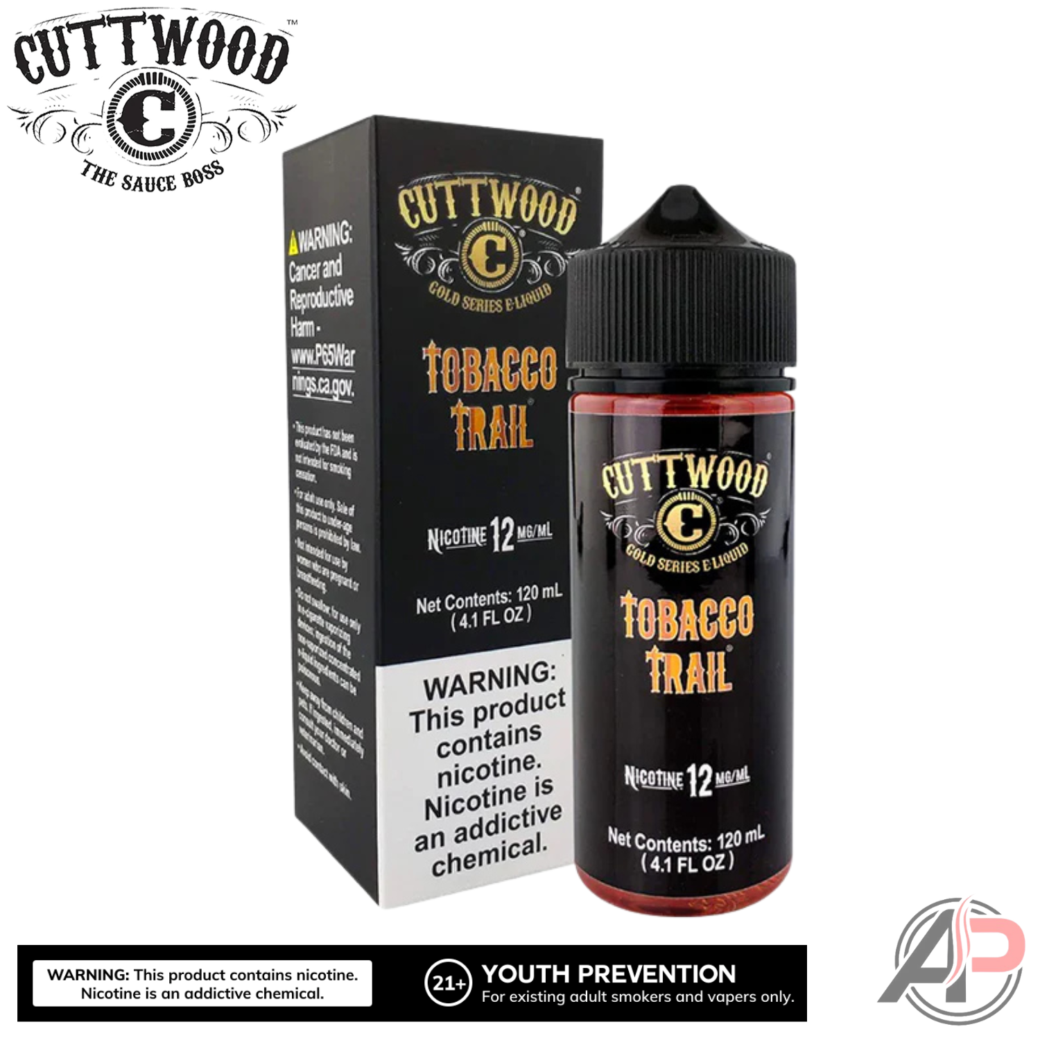 Cuttwood Tobacco Trail E-Liquid 120mL