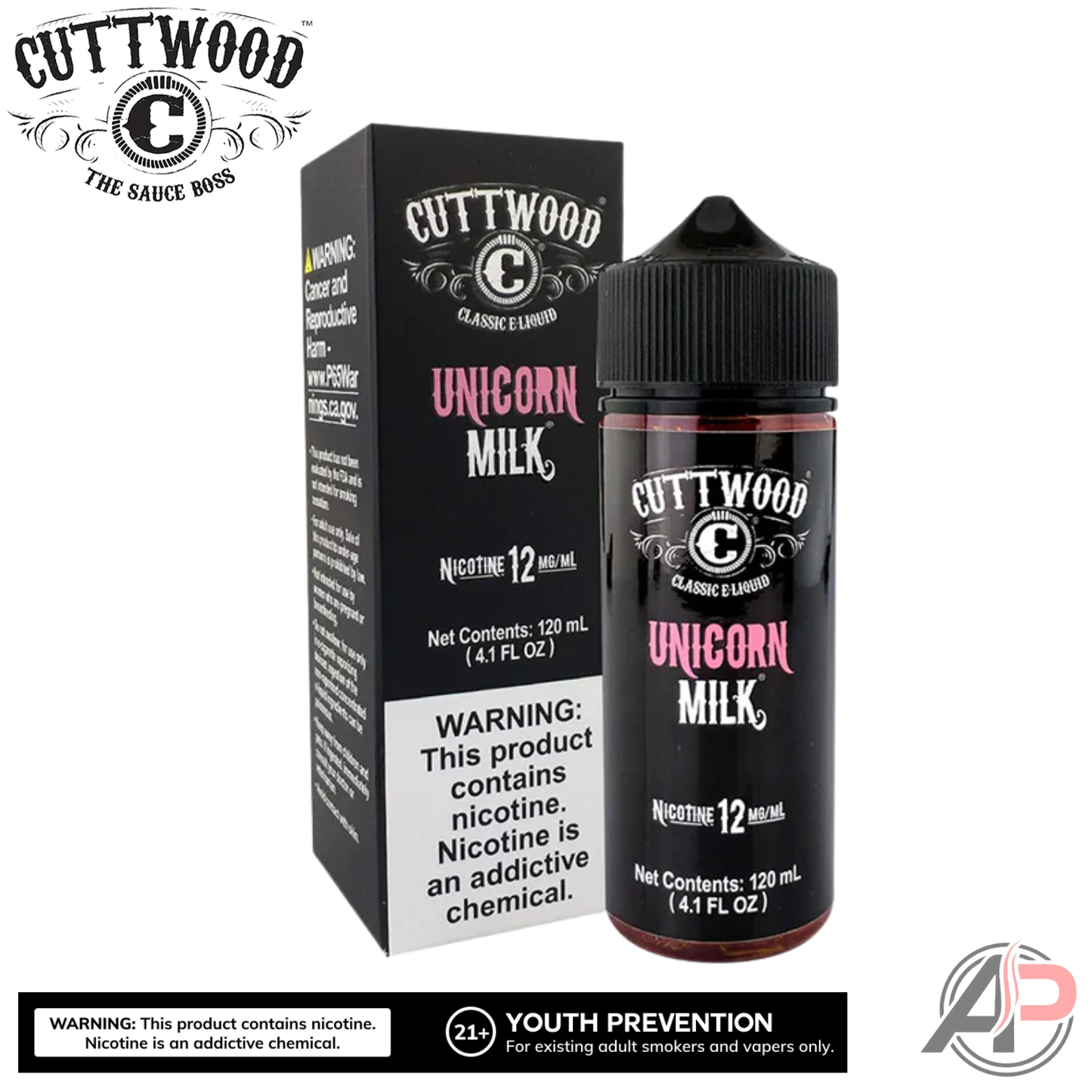 Cuttwood Unicorn Milk E-Liquid 120mL