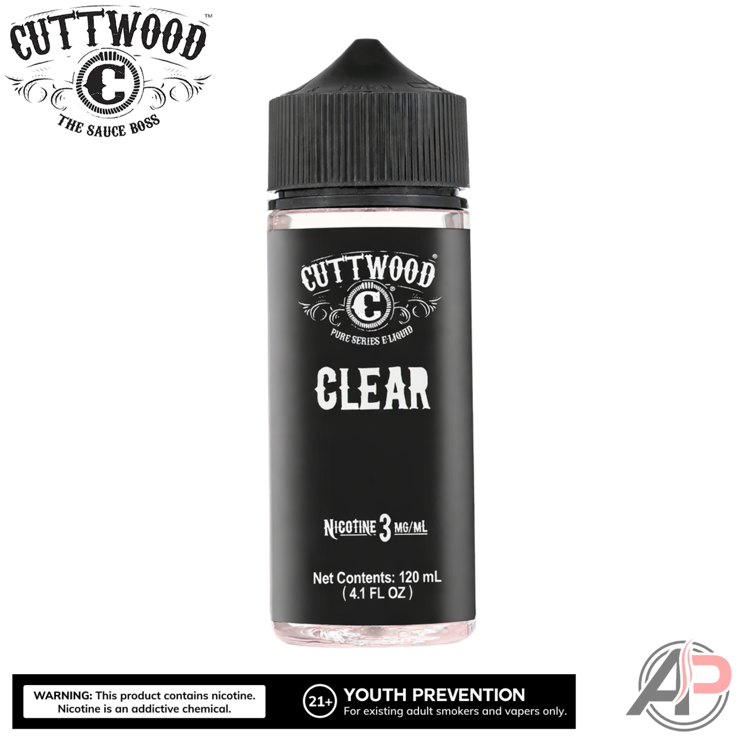 Cuttwood Clear E-Liquid 120mL