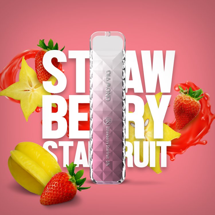 Air Bar Diamond Disposable Vape Strawberry Starfruit
