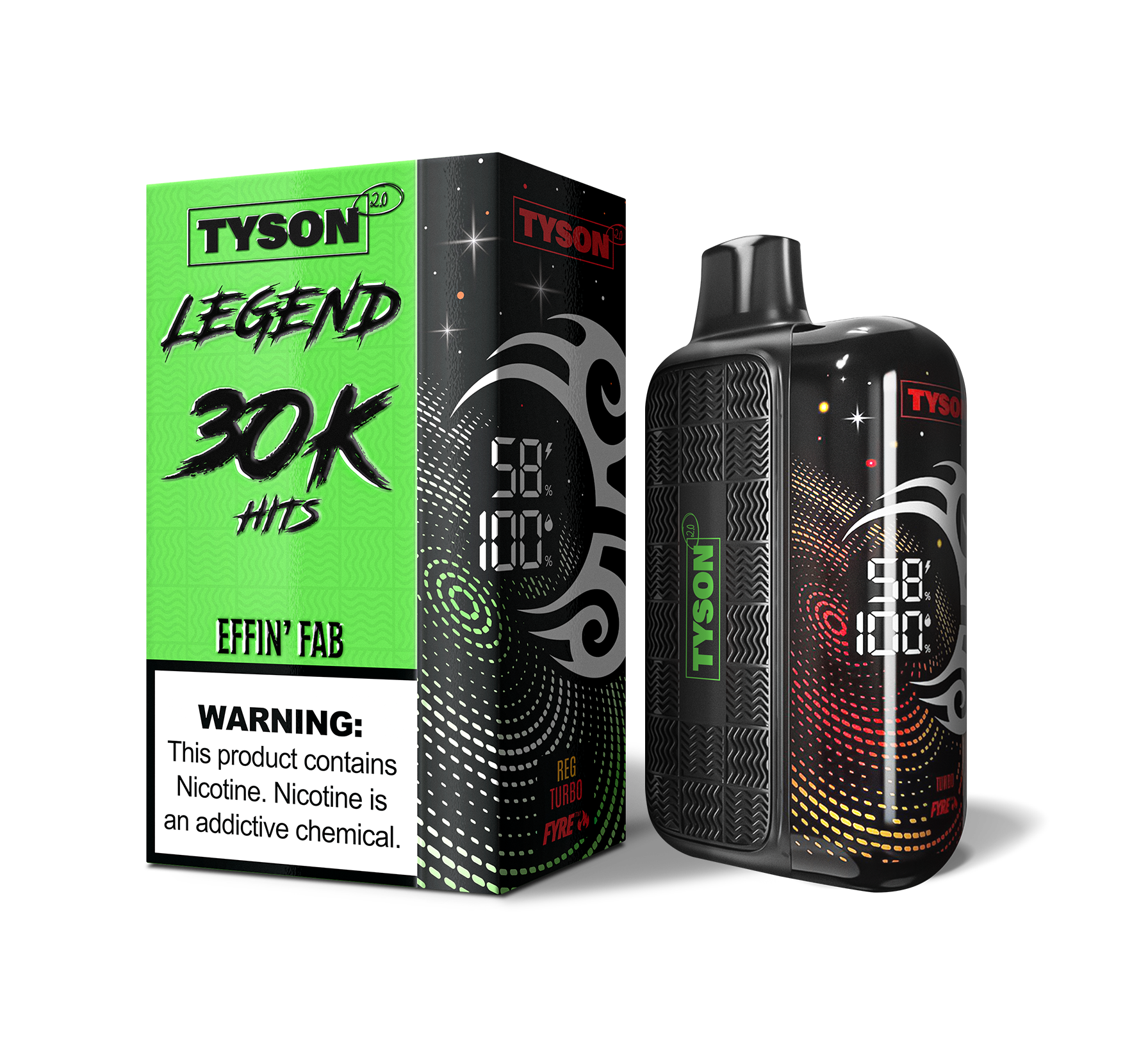 Tyson 2.0 Legend 30,000 Puffs Disposable Vape Device
