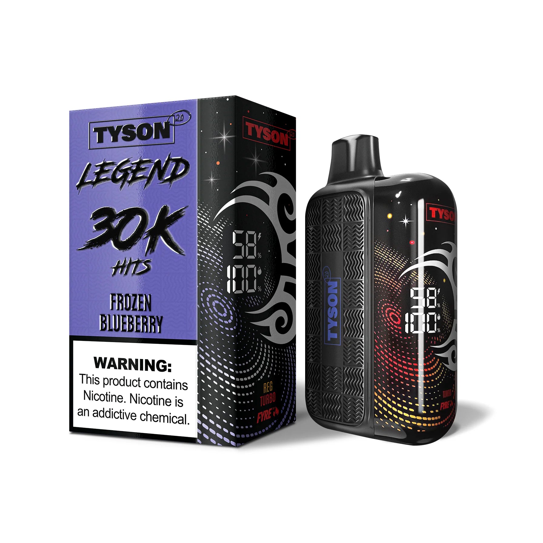 Tyson 2.0 Legend 30,000 Puffs Disposable Vape Device Apvs Tyson 2.0 Legend 30,000 Puffs Disposable Vape Device Apvs