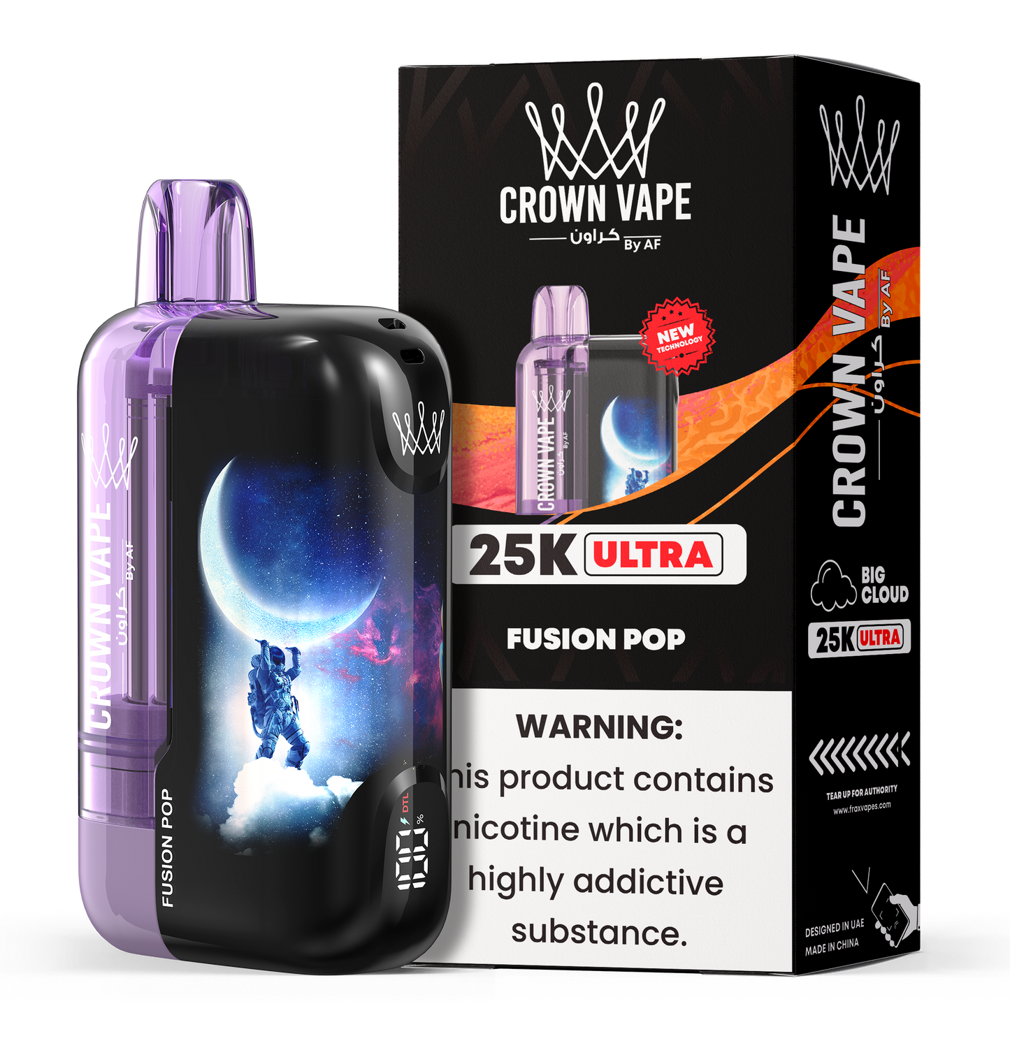 Al Fakher Crown Bar Ultra 25000 Puffs Disposable Vape Device