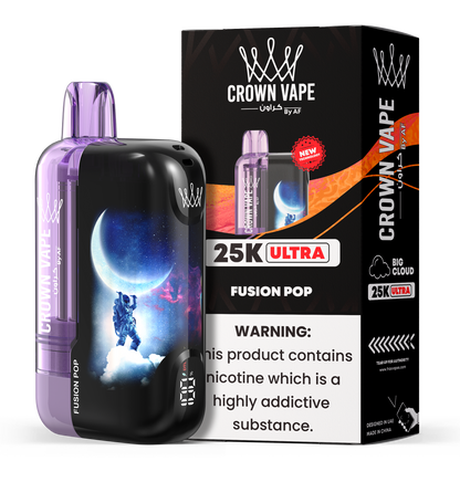 Al Fakher Crown Bar Ultra 25000 Puffs Disposable Vape Device