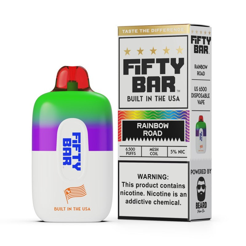 Fifty Bar 6500 Puffs Vape Disposable Device