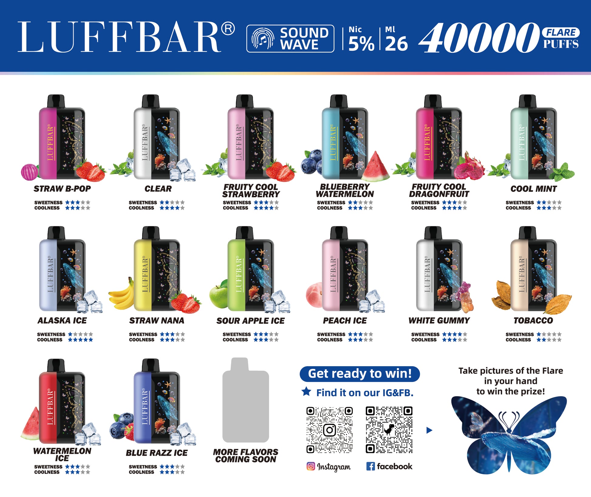 Luffbar Flare 40000 Puffs Disposable Vape Device Apvs Luffbar Flare 40000 Puffs Disposable Vape Device Apvs