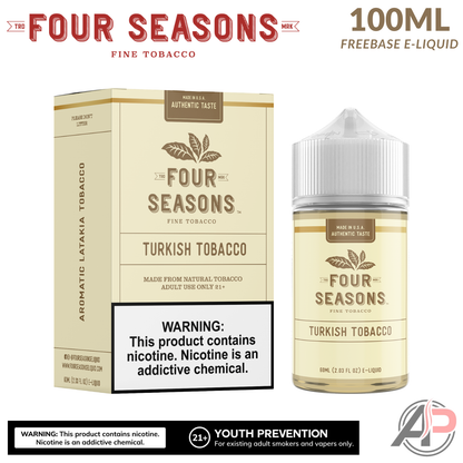 Four Seasons Turkish Tobacco E-Liquid 60mL