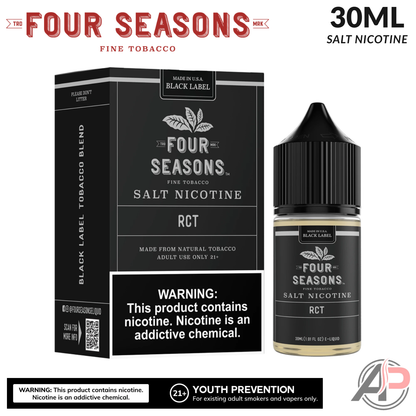 Four Seasons RCT Black Label Salt Nicotine 30mL