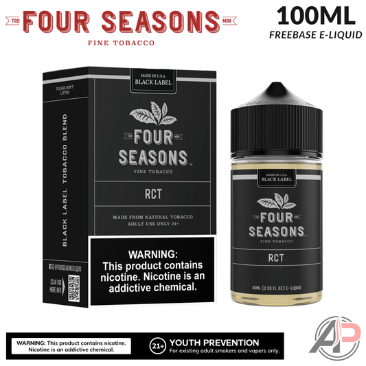 Four Seasons RCT Black Label E-Liquid 60mL