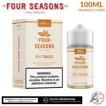 Four Seasons RY4 Tobacco E-Liquid 60mL