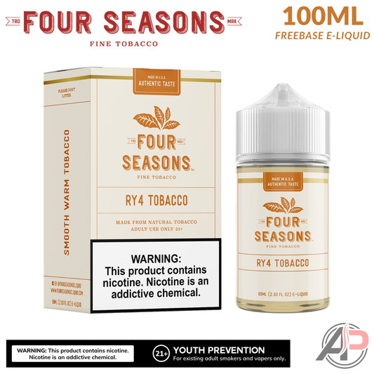 Four Seasons RY4 Tobacco E-Liquid 60mL