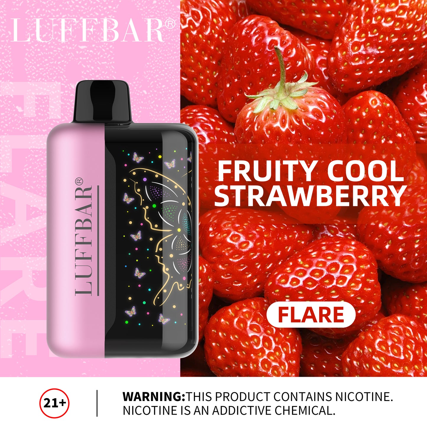 Luffbar Flare 40000 Puffs Disposable Vape Device