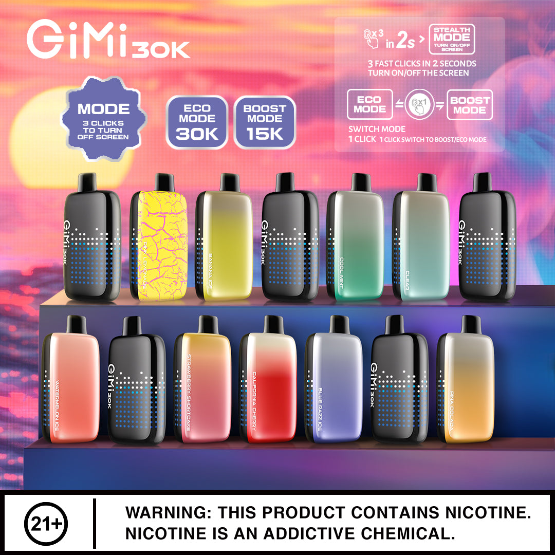 Viho Gimi Vape 30k Puffs Disposable Device All Flavors – Apvs